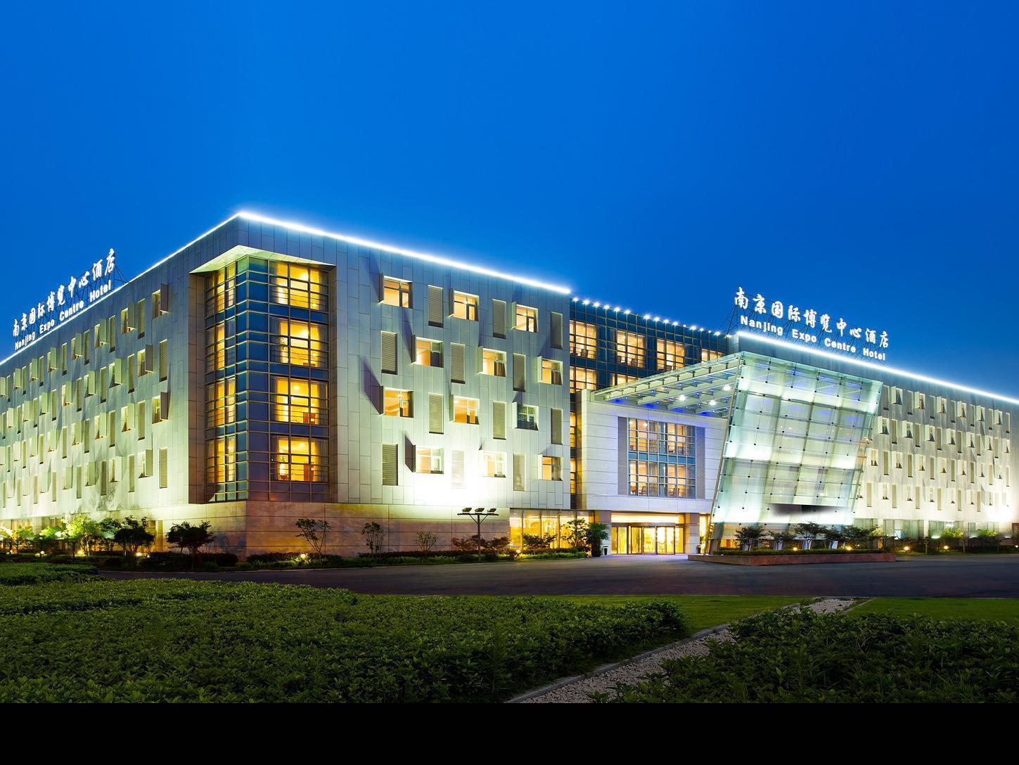 Nanjing Expo Center Hotel Nanquim Exterior foto